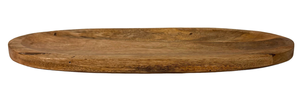 Plato madera 37x15cm