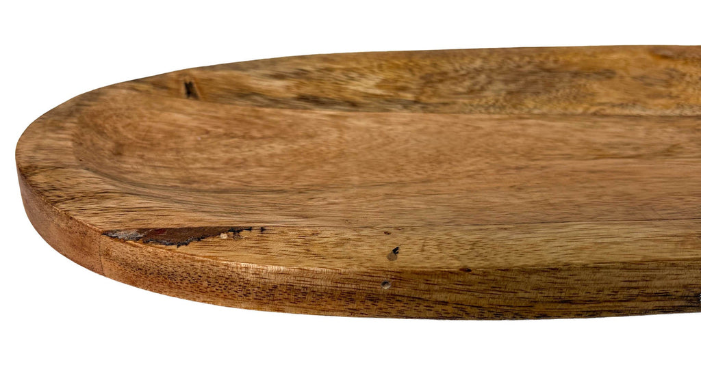 Plato madera 37x15cm