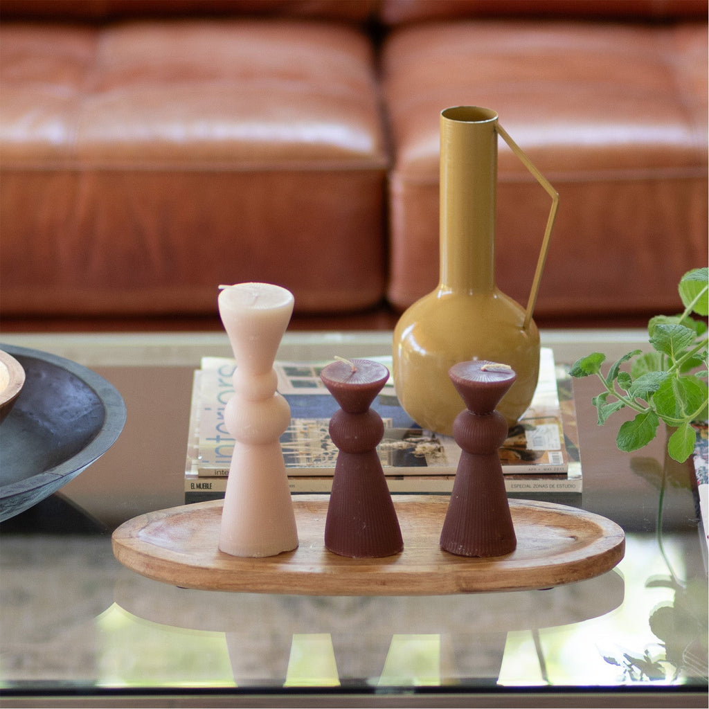 Plato madera 37x15cm