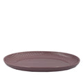 Plato ovalado Comacchio morado 30,5cm