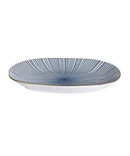 Plato ovalado rayas 26,7cm