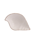 Pocillo cerámica caracola blanco 21cm
