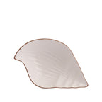 Pocillo cerámica caracola blanco 21cm