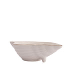 Pocillo cerámica caracola blanco 21cm