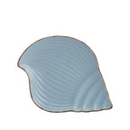 Pocillo cerámica caracola celeste 21.5cm