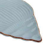 Pocillo cerámica caracola celeste 21.5cm