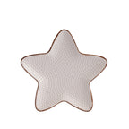 Pocillo cerámica estrella blanco 15cm