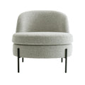 Poltrona Greta gris claro