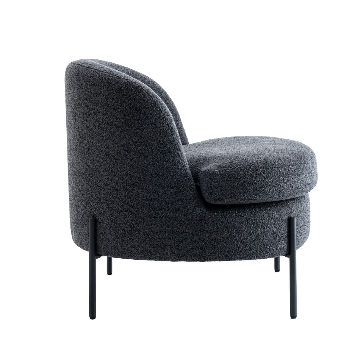 Poltrona Greta gris oscuro