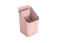 Porta cubierto plástico rosado 9,6x9,2x18,5cm