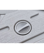 Quitasol cuadrado blanco 3x4m + Base quitasol 180L