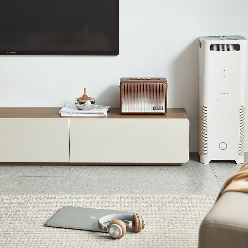 Rack de TV Seiren gris claro