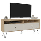 Rack TV Liberty café-blanco
