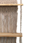 Repisa macrame doble 43x107cm