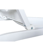 Reposera textileno 192x71cm blanco apilable