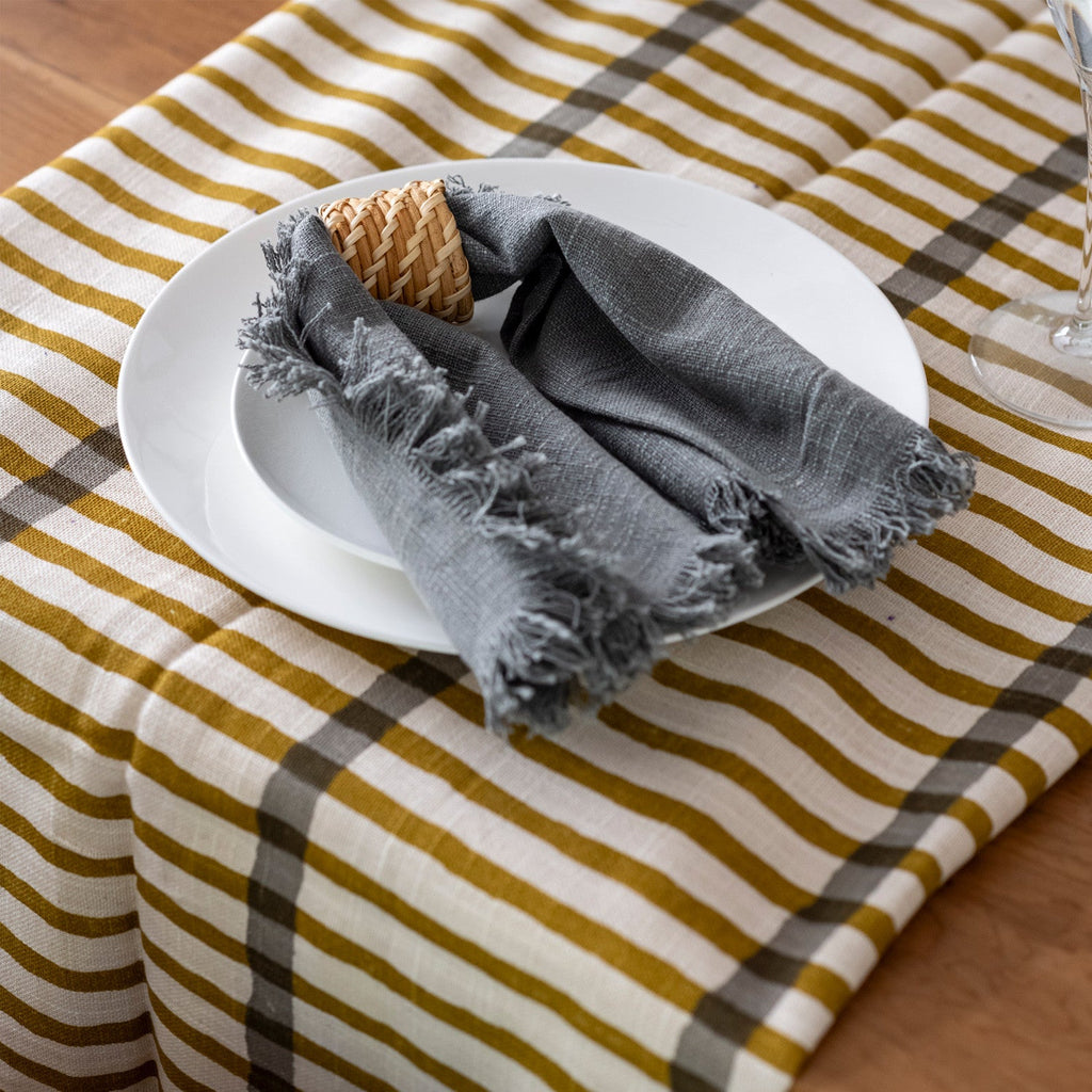 Set 2 Servilletas Gris 45x45cm