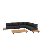 Set seccional terraza Lafite 4pzas