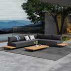 Set seccional terraza Lafite 4pzas