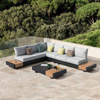 Set seccional terraza Tonic 4pzas