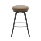 Silla bar Aria giratoria camel set 2
