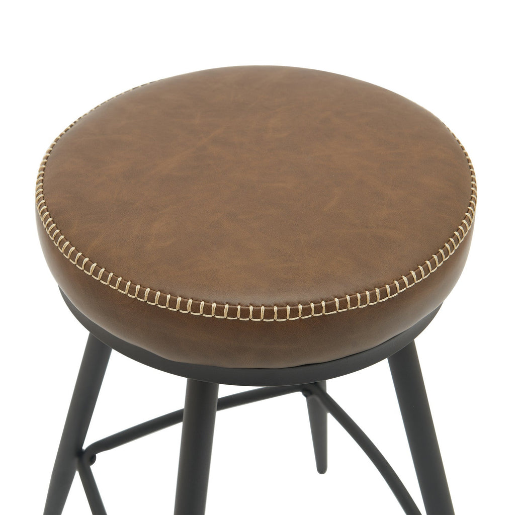 Silla bar Aria giratoria camel set 2