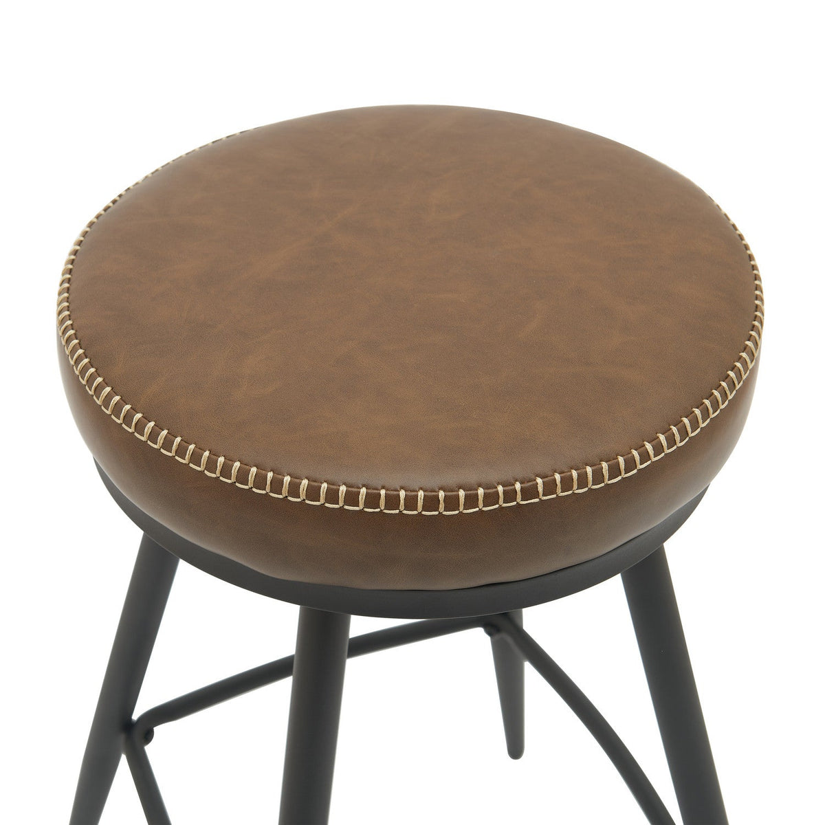 Silla bar Aria giratoria camel set 2