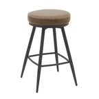 Silla bar Aria giratoria camel set 2