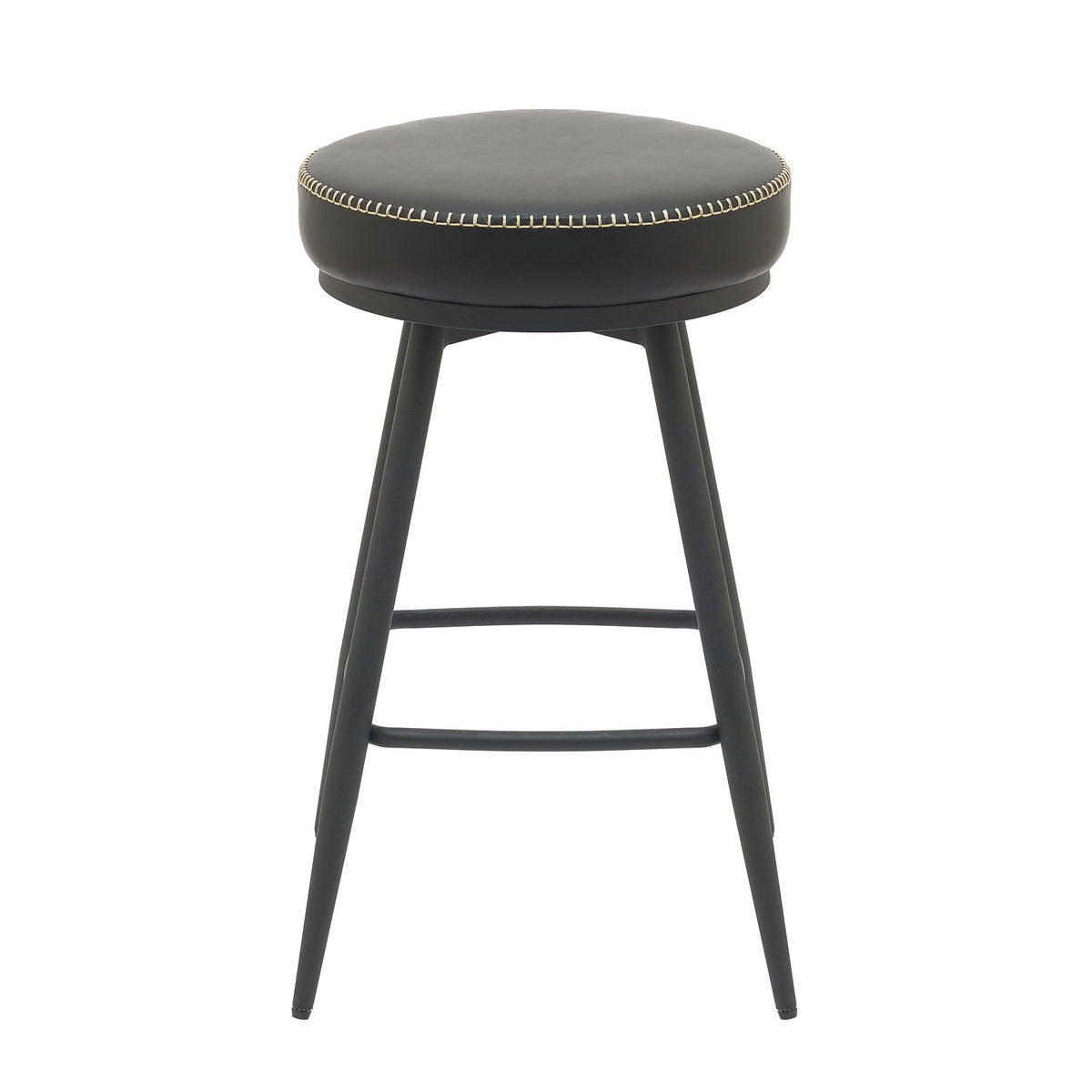Silla bar Aria giratoria negro set 2