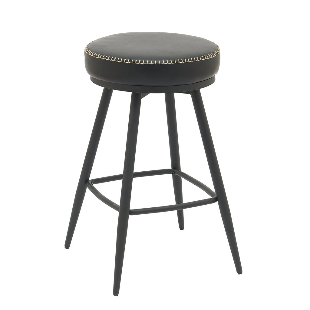 Silla bar Aria giratoria negro set 2