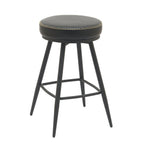 Silla bar Aria giratoria negro set 2