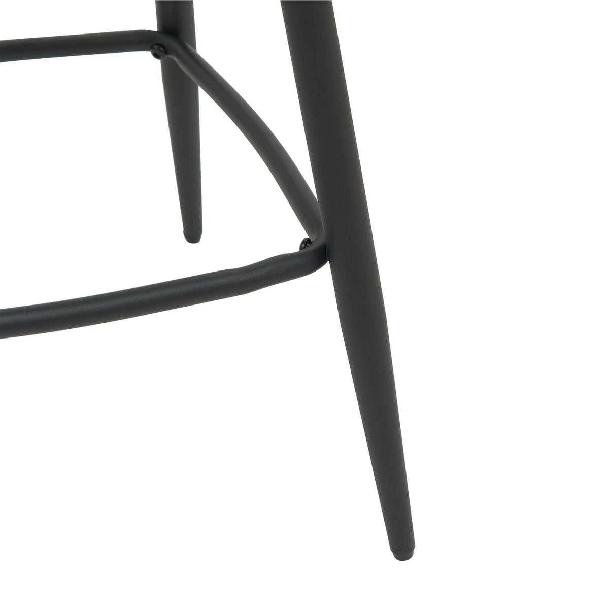 Silla bar Aria giratoria negro set 2