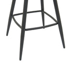 Silla bar Aria giratoria negro set 2
