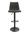 Silla bar Bruna gris oscuro set de 2