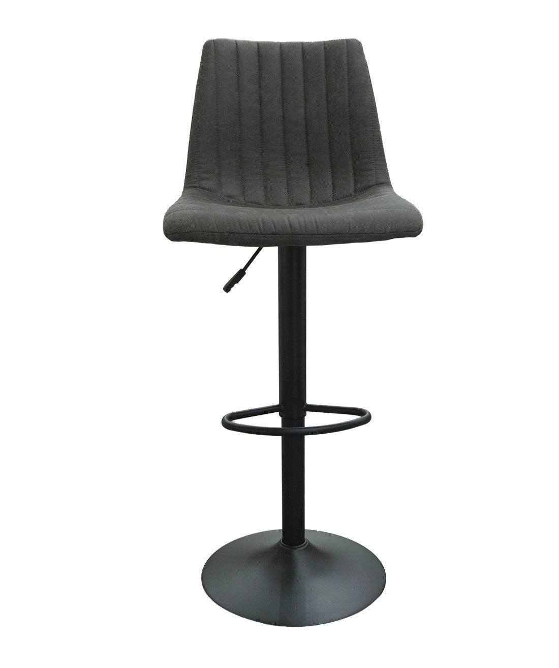 Silla bar Bruna gris oscuro set de 2