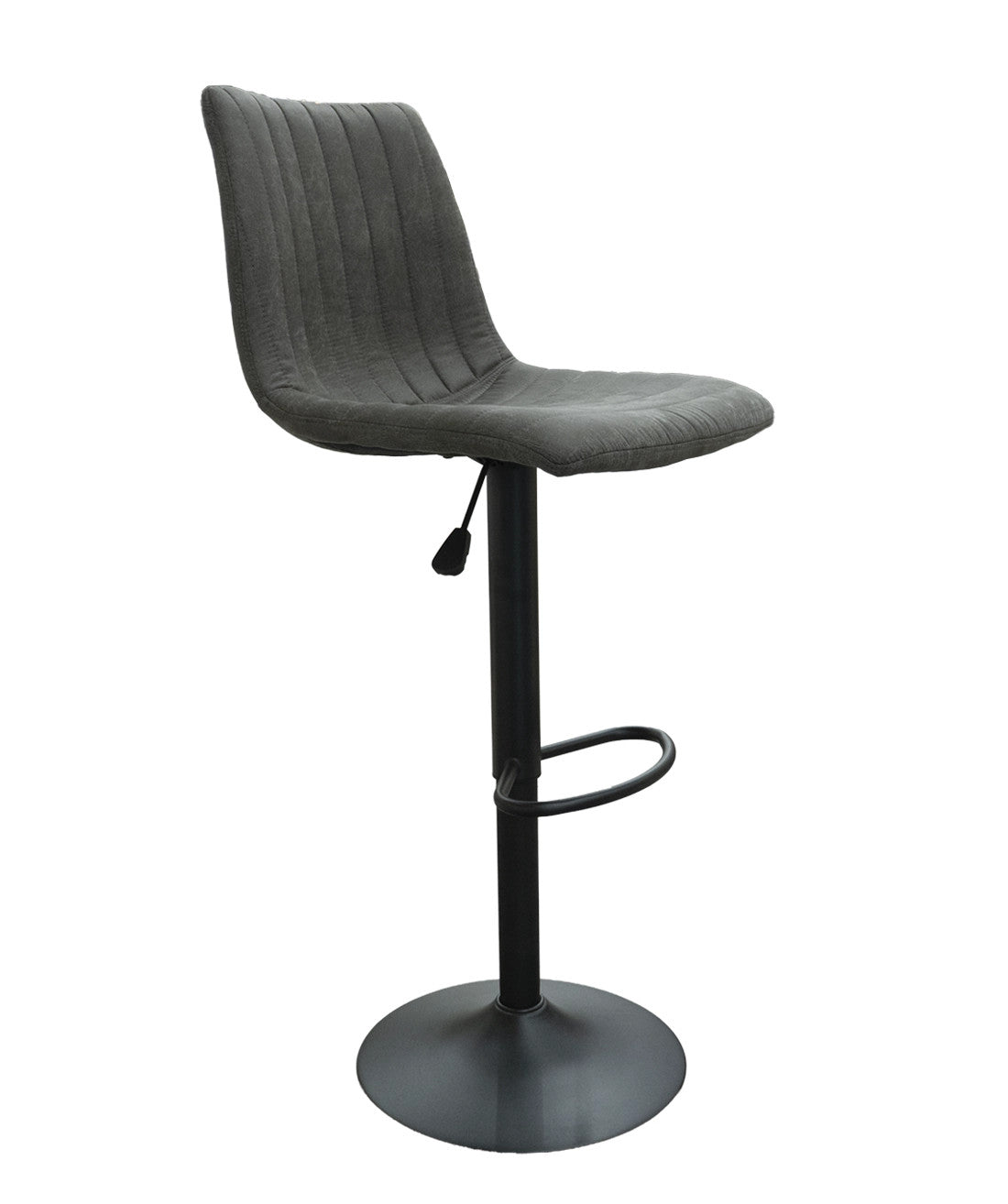 Silla bar Bruna gris oscuro set de 2