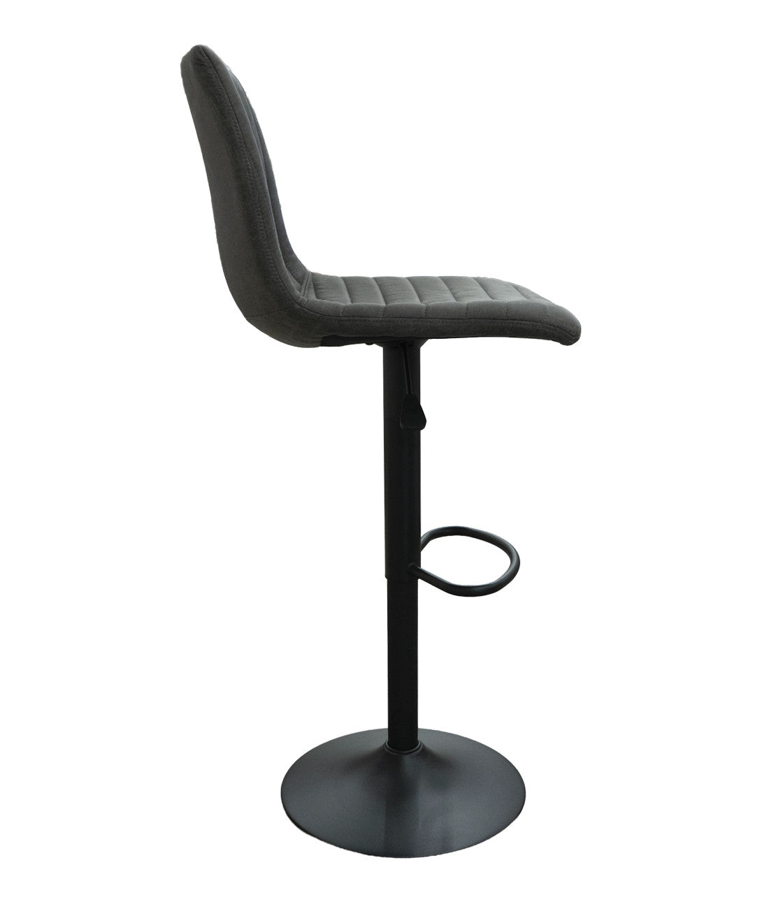Silla bar Bruna gris oscuro set de 2