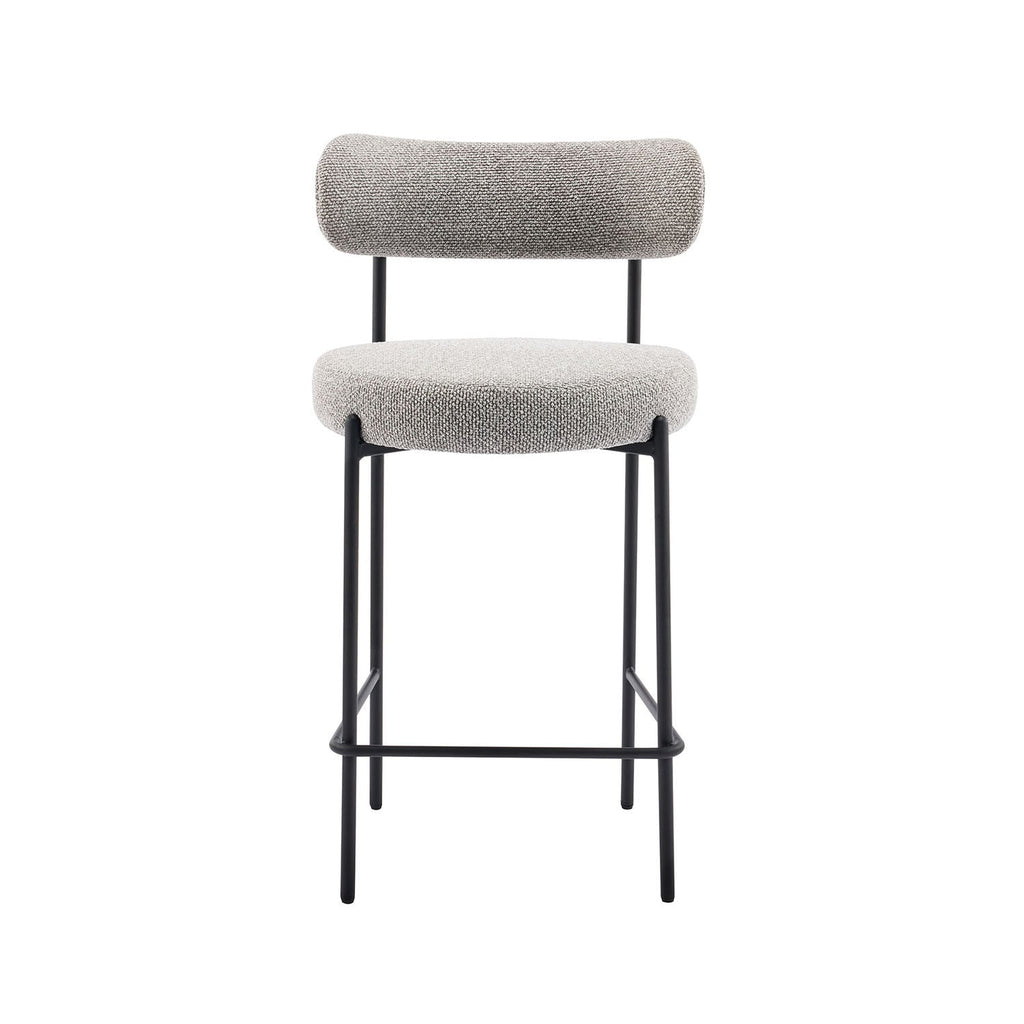 Silla bar Dominga gris set de 2