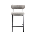 Silla bar Dominga gris set de 2