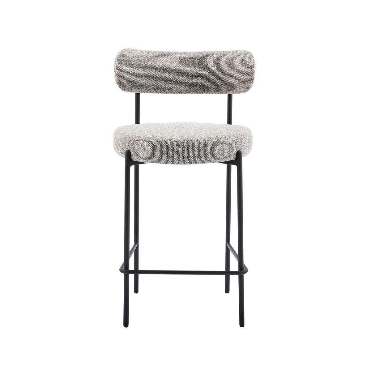 Silla bar Dominga gris set de 2