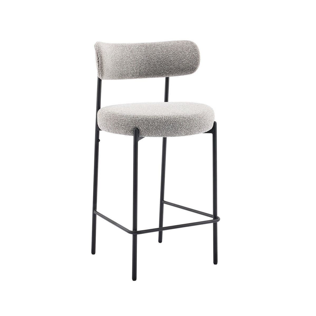 Silla bar Dominga gris set de 2