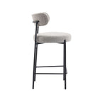 Silla bar Dominga gris set de 2