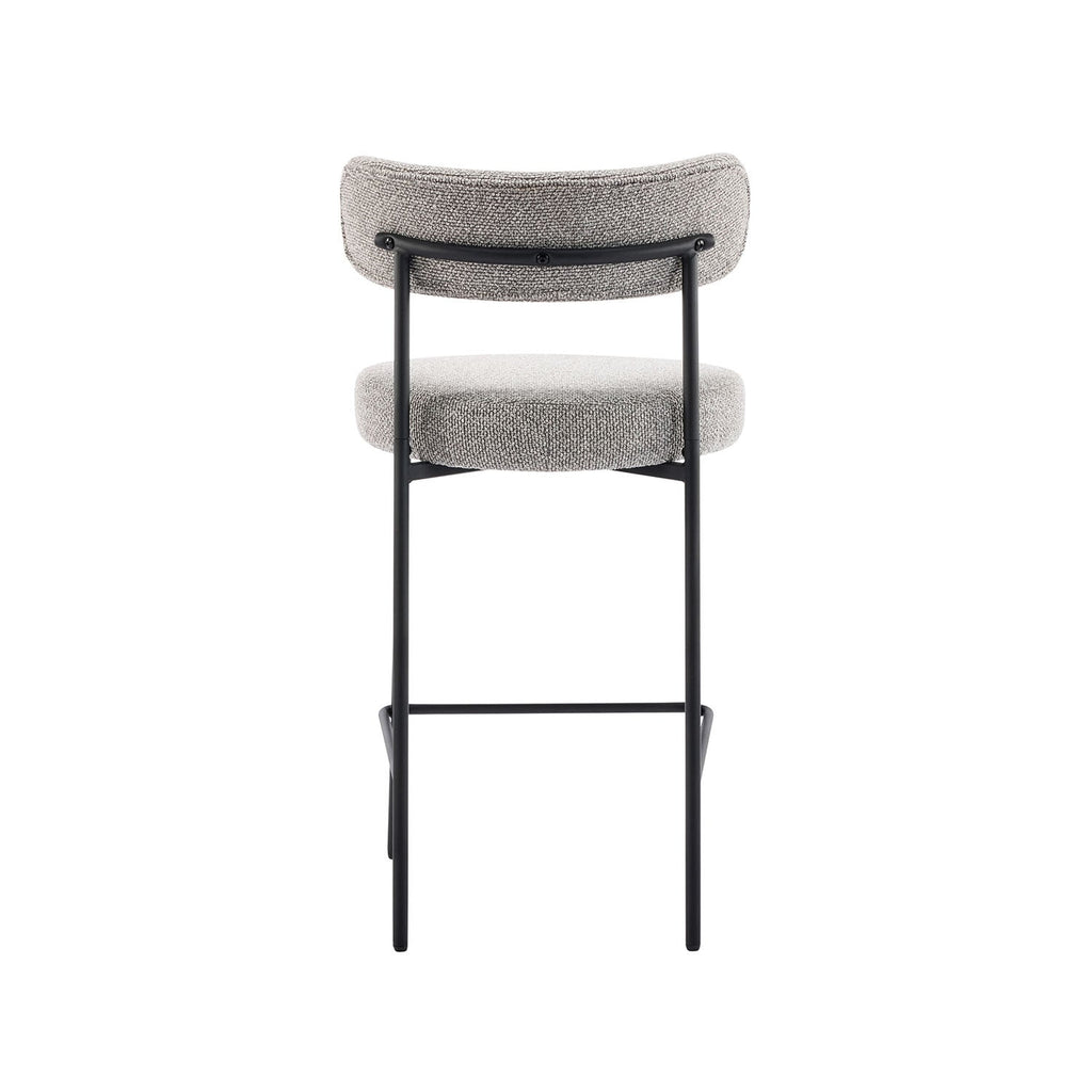 Silla bar Dominga gris set de 2