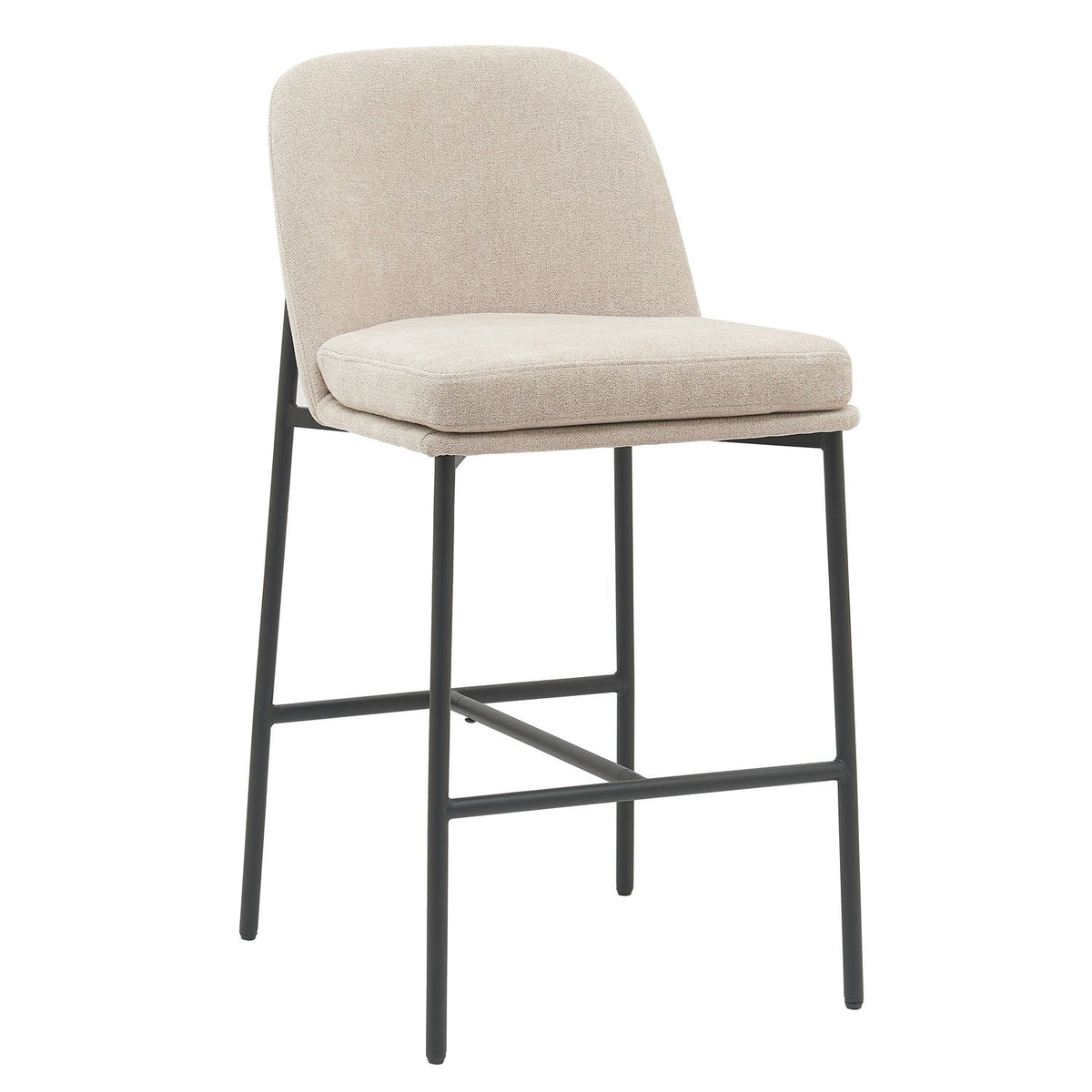 Silla bar Gaia beige set de 2