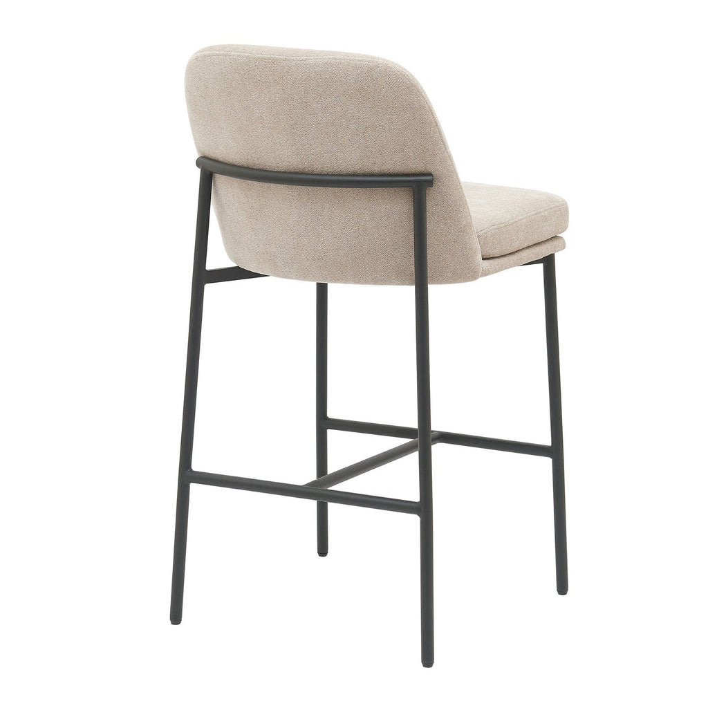Silla bar Gaia beige set de 2