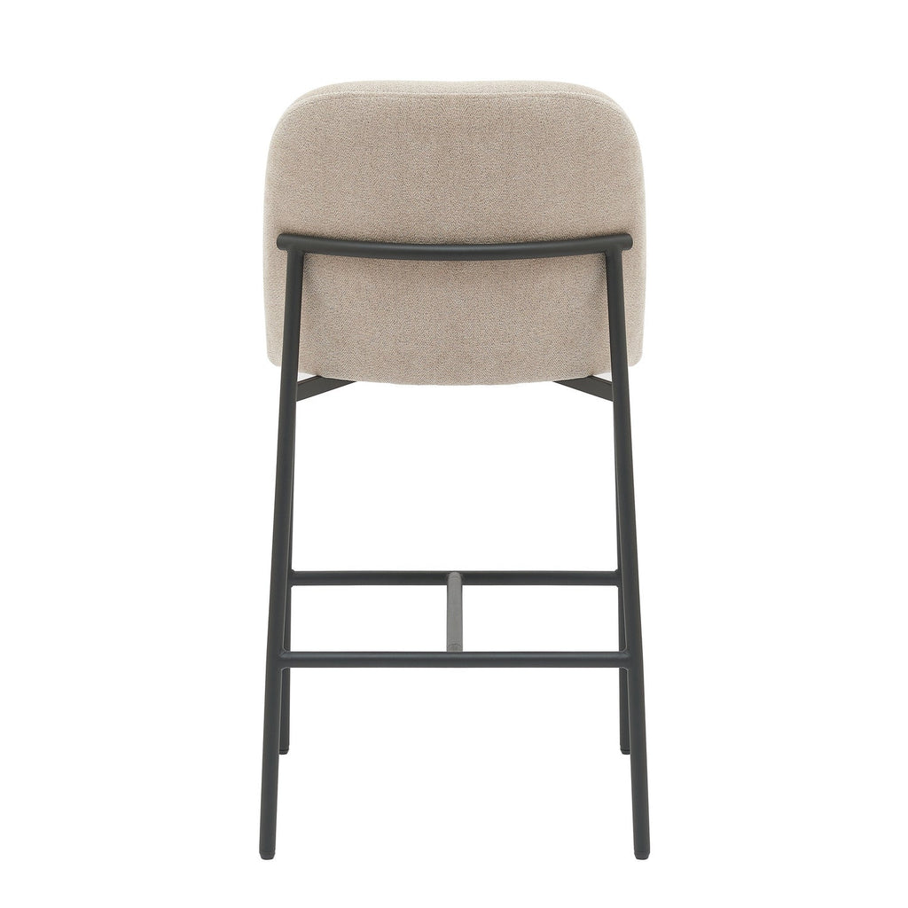 Silla bar Gaia beige set de 2