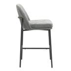 Silla bar Gaia gris set de 2