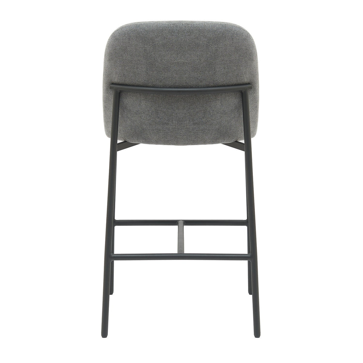 Silla bar Gaia gris set de 2