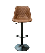 Silla bar Louis caramelo