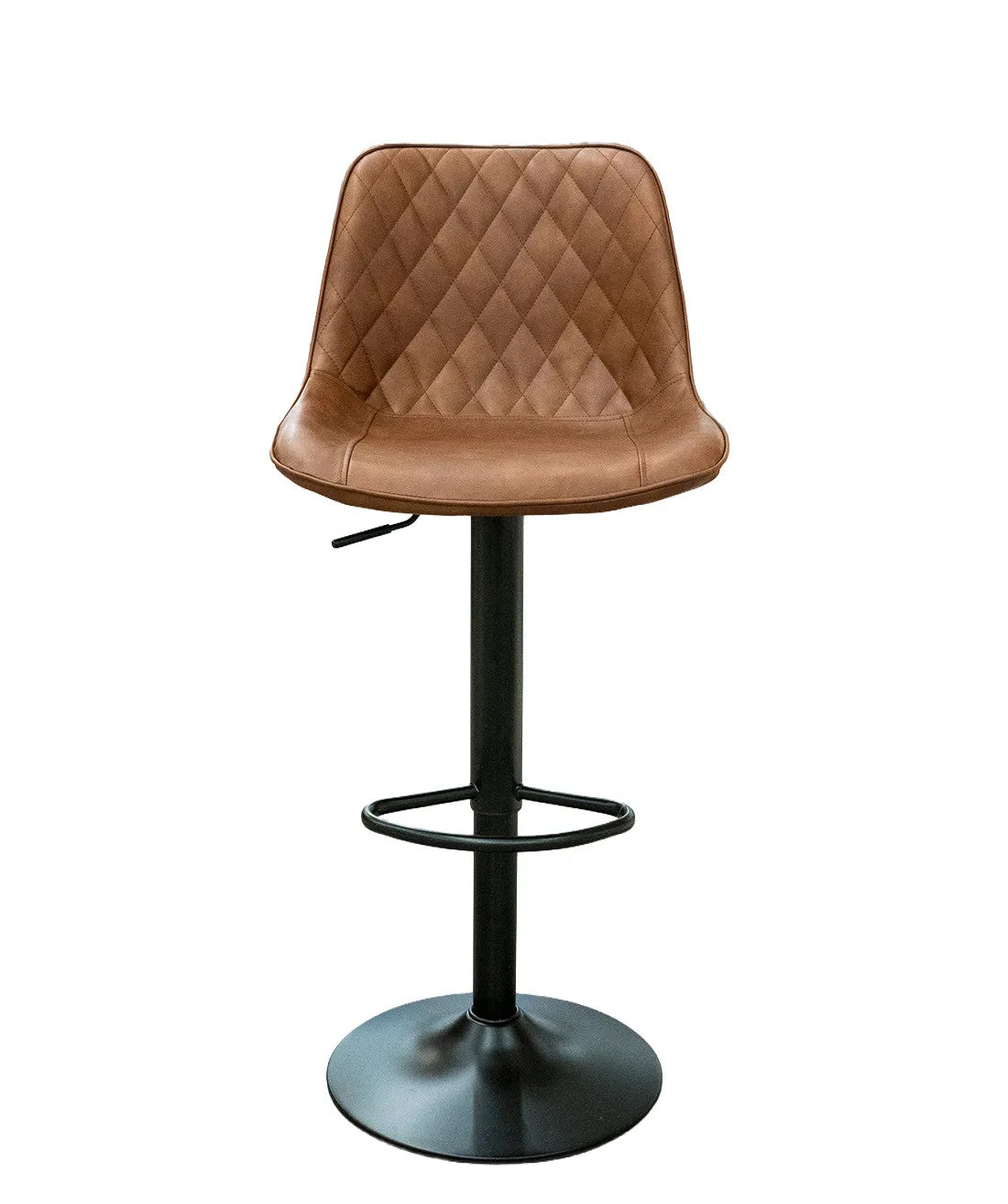 Silla bar Louis caramelo