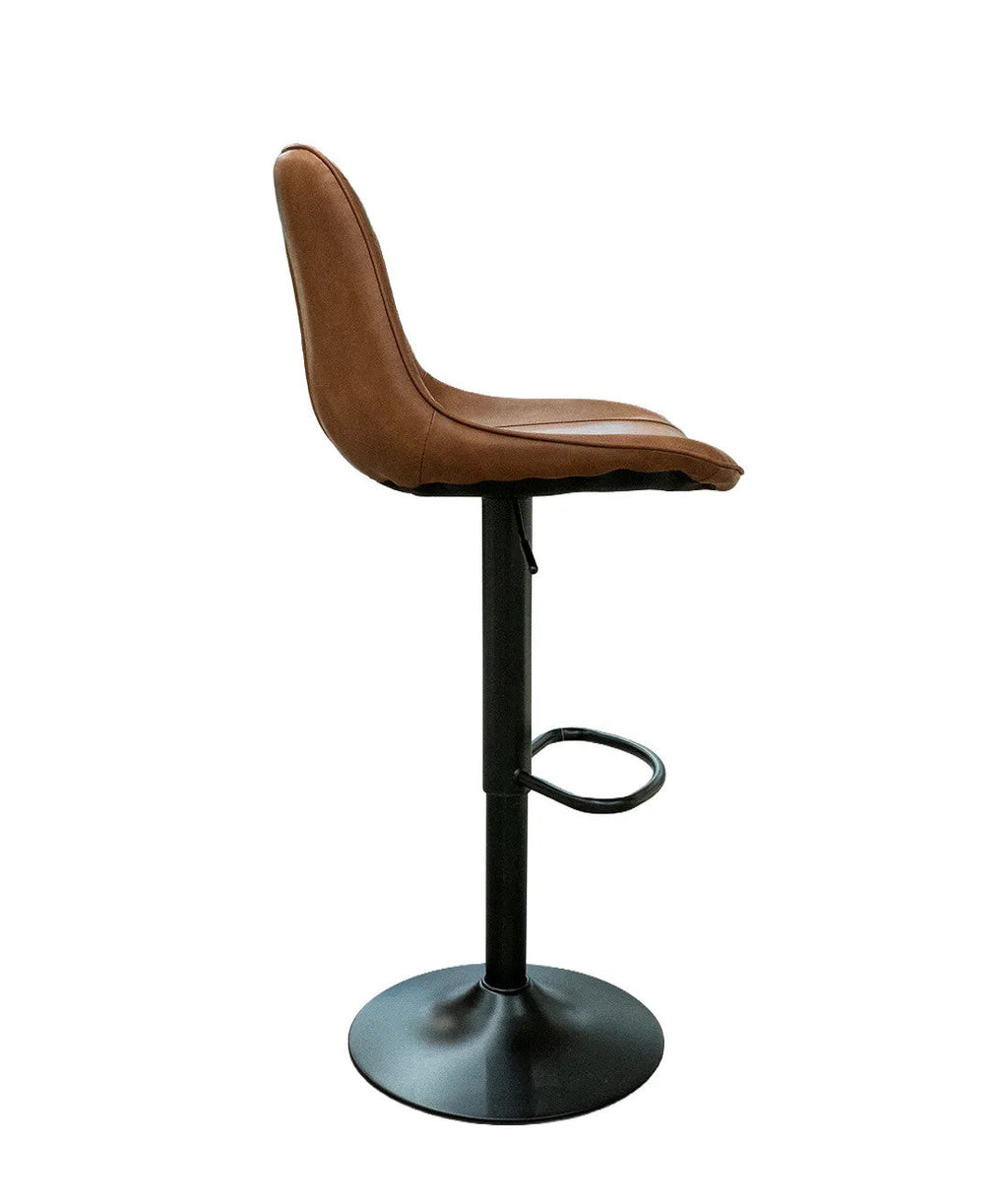 Silla bar Louis caramelo